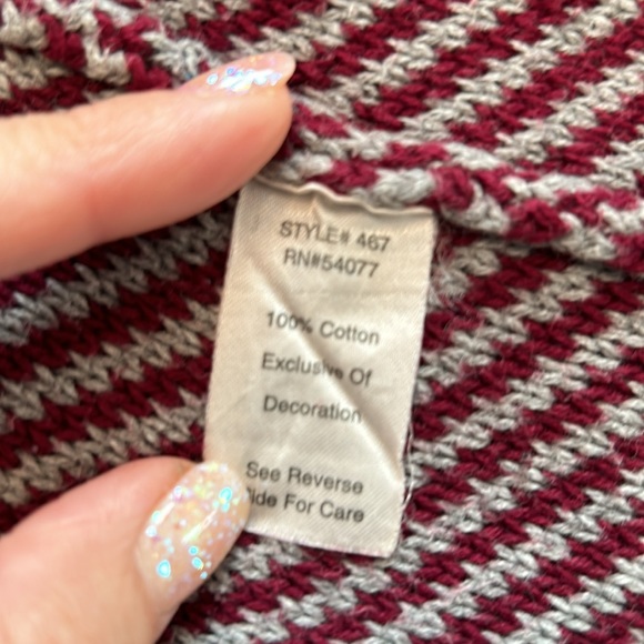 CAbi Style 467 Blanket Striped Sweater Cardigan Medium GUC - Picture 9 of 13